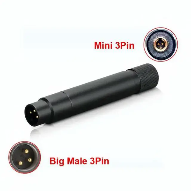 Alt view image 3 of 3 - Box Power Adaptor 1.5V Convert to 48V Phantom Power Supply Mini Instrument Condenser Microphone Adapter 3pin