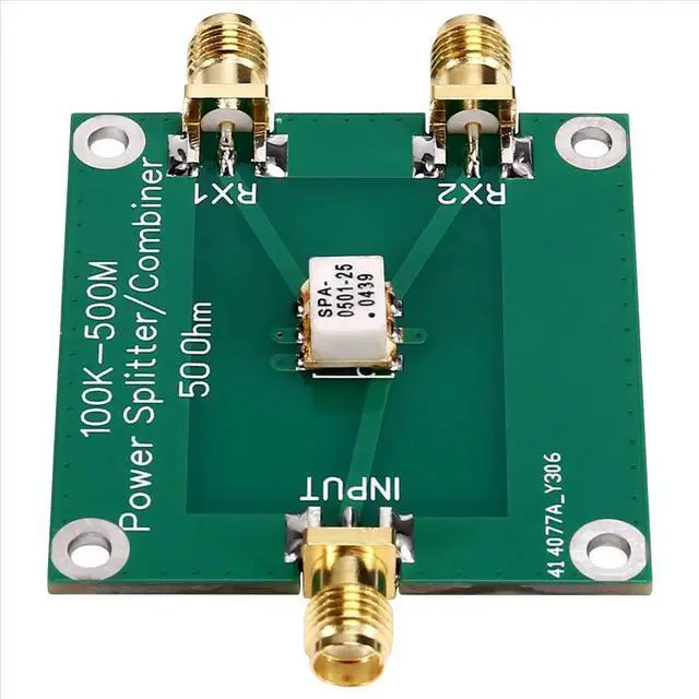 Alt view image 3 of 3 - 50 Ohm 100K-500MHz Power Divider Combiner/Splitter (Without Shell)