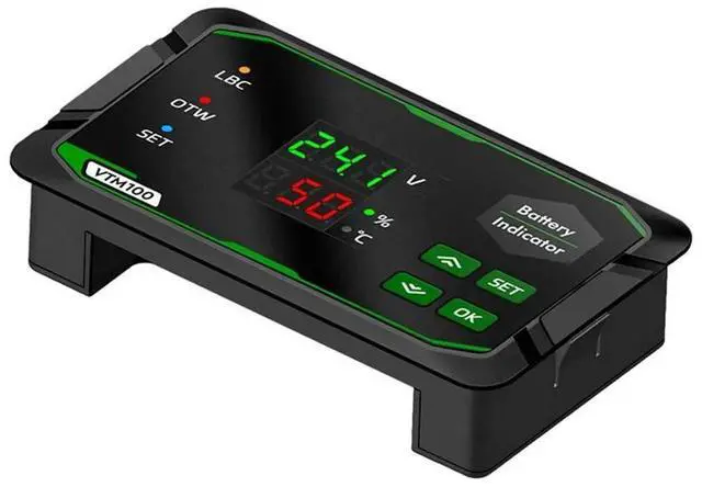 Main image of DC7-100V Voltage Capacity Tester Indicator Monitor Coulometer with Temperature Sensor