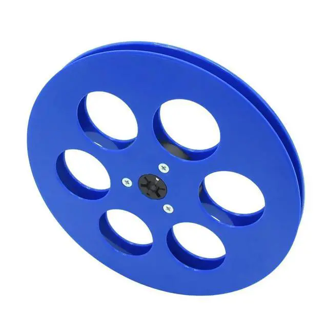 Alt view image 2 of 3 - 7 Inch Reel to Reel Tape Recorder 6 Hole Empty Open Reel for 1/4 Reel to Reel Tape Recorder D