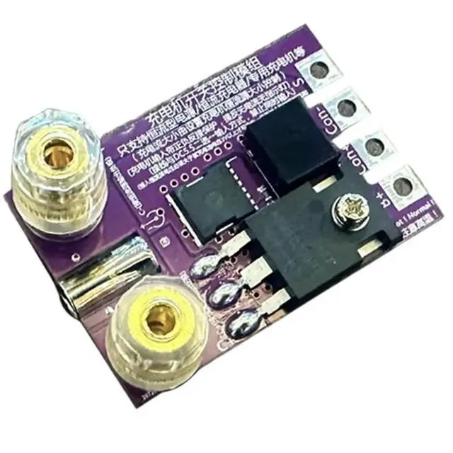 Alt view image 2 of 3 - BW600 Electronic Load Meter Charging Control Module Adapter Max 100V 20A Supports DC5.5 Interface and Wiring