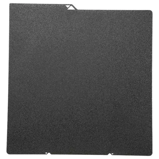 Alt view image 2 of 3 - For S1C S1 Combo Build Plate Parts 264x276mm Spring Steel Sheet Plate Smooth PEI Textured Heat Bed Black