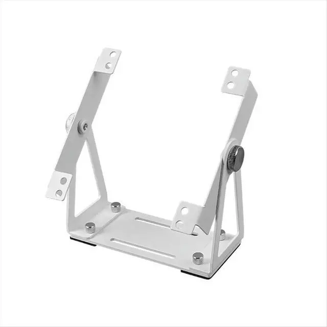 Alt view image 2 of 3 - Multi-Purpose Fan Mount Stand PC Case External Cooling Fans Bracket for 120 & 140mm PC Fans, 360 Degrees Rotation White