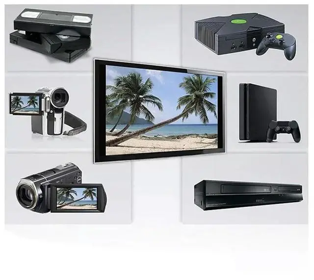 Main image of 158 USB 2.0 Audio Video Capture Card AV S-Video Analog Video Recording for Player V8 Hi8 Camcorder Camera Win/IOS