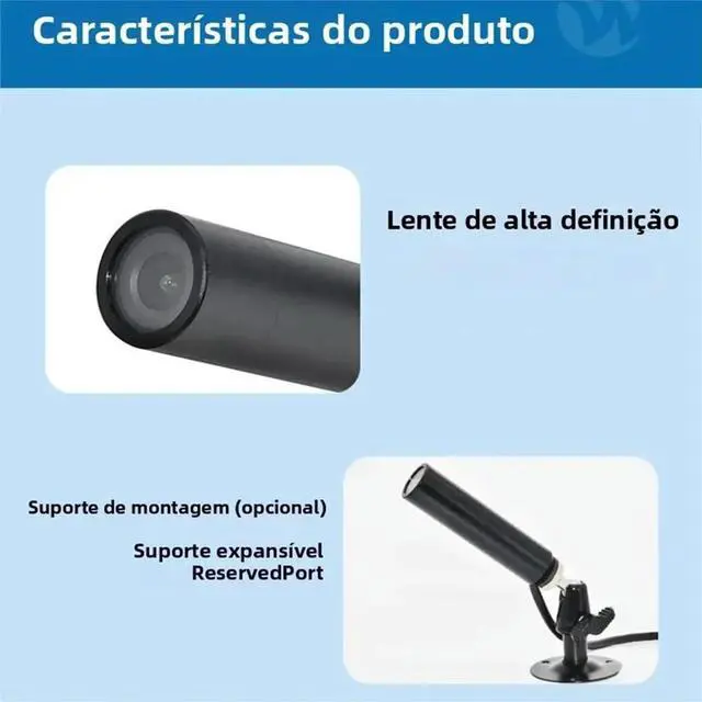 Main image of 2MP HD Mini CCD l Pen Camera Day Night Vision, IP66 Waterproof, BNC Interface Indoor Outdoor Camera