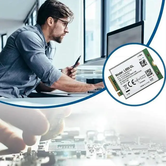 Main image of L850- WWAN Card 01AX792 M.2 4G LTE Module for X395 X1 Carbon Gen6 X280 T580 T480s L480 X1 Yoga Gen 3 L580