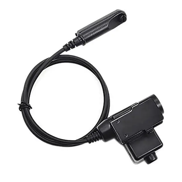 Alt view image 2 of 3 - A58 Z U94 PTT Adapter Cable for UV-9R UV-XS UV-9R Plus Walkie Talkie Headset