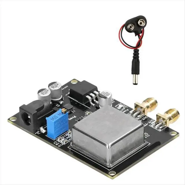 Alt view image 2 of 3 - Constant Temperature 10MHz OCXO Frequency Reference Source Sine Wave Square Wave Frequency Trimming Reference Module