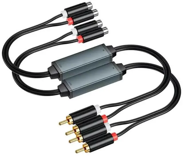 Alt view image 2 of 3 - AV100C for Gold Plated Connector, Audio Isolator, Public Ground Noise Filter 3.5mm, Car Audio Home Stereo