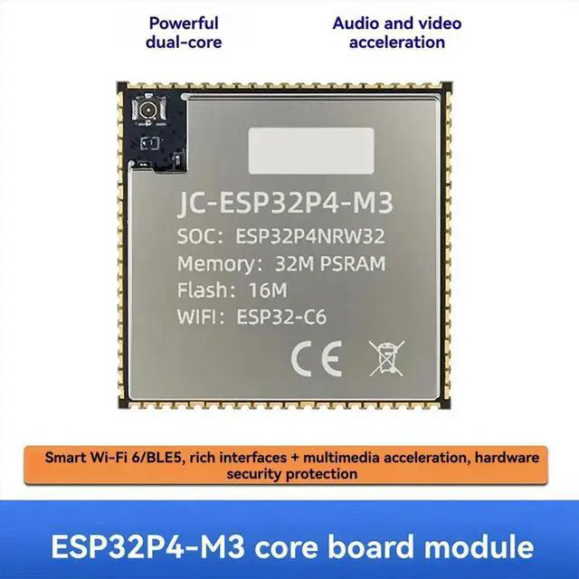 Alt view image 3 of 3 - ESP32P4+-C6 Core Board ESP32P4 Minimum System Board High-Performance -P4 for Advanced Applications