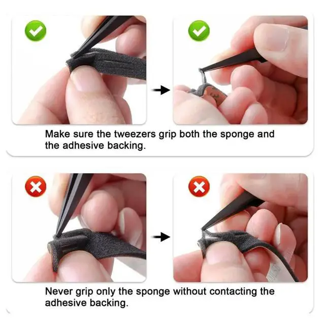 Alt view image 3 of 3 - Self Adhesive Light Proof Camera Seal Foam Sponge Repair Kit for FE FM FE2 FM2 FM2N FM2T Film Camera