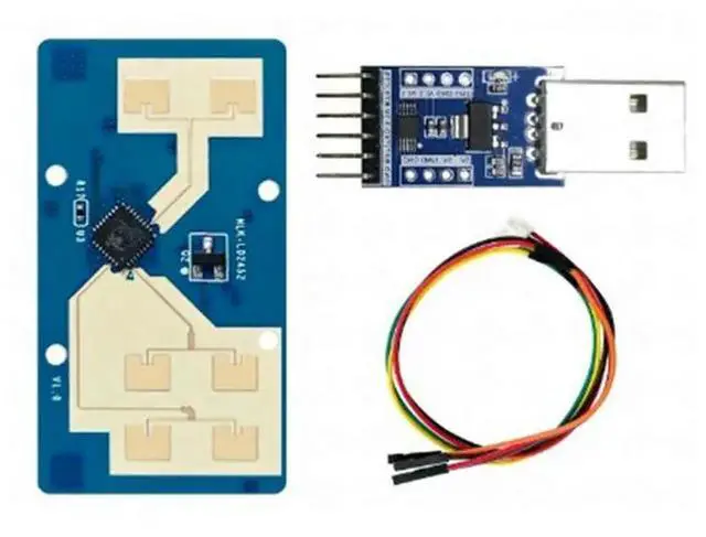 Main image of CH340 Board Included LD2452 24G Millimeter Wave Human Movement Tracking Radar Sensor Module 6M Long-Distance Detection