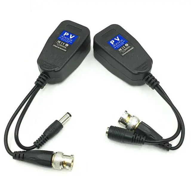 Main image of 5 Pairs CCTV Coax BNC Video Power Balun to CAT5E 6 RJ45 Connector Coaxial/Analog HD Twisted Pair Transmitter