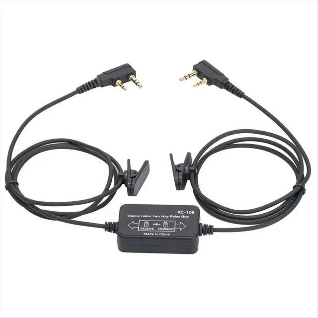 Alt view image 2 of 3 - RC-108 Two Way Relay Walkie Talkie Repeater Box for Two Handheld Radio K Port for -888S