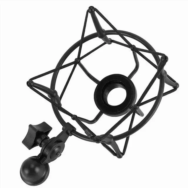 Alt view image 3 of 3 - Mic Shock Mount Clip Replacement with 5/8 to 3/8 Conversion Nut for 103 TLM193 127 170 B
