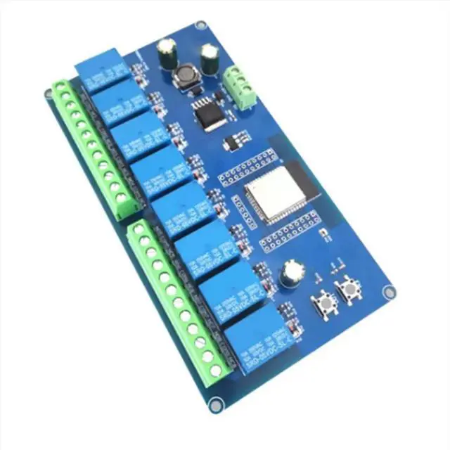 Alt view image 2 of 3 - DC 5-30V Power Supply Bluetooth Moduel BLE Eight-Way Relay - Secondary Development Board