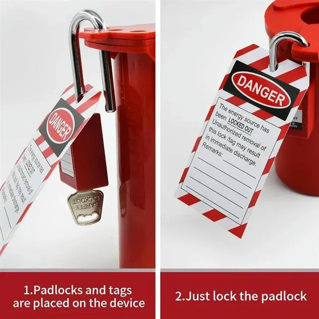 Main image of Do Not Operate' Maintenance Tags With Ties, 50PCS Set For Lockout Tagout Safety