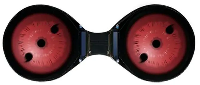 Main image of 0.71 Inch Electronic EYE Round Double LCD Display Dual Screen for STM32