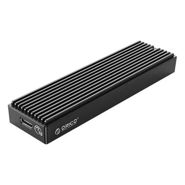 Alt view image 2 of 3 - HDD Enclosure Box M2PV-C3 USB3.1 10Gbps External 2230/2242/2260/2280 Type-C M.2 NVME Solid State Drive Case