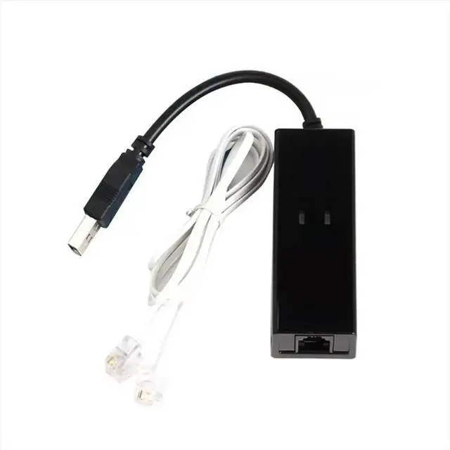 Alt view image 2 of 6 - Fax Modem, USB2.0 56K External Modem Driver,Plug and Play USB Modem,Standard and Expanded At Instruction(Single Port)