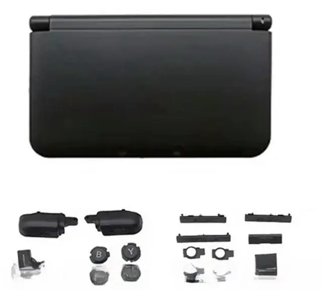 Main image of Replacement for XL LL Top Buttom Back Cover Game Console Case for XL LL Front Back Faceplate Case