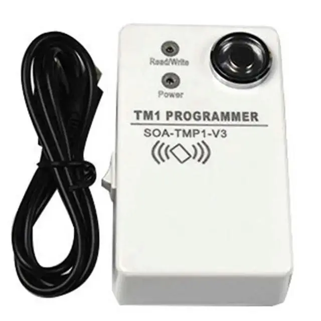 Alt view image 2 of 6 - TM1 RFID Copier Duplicator Handheld RW1990 TM1990 TM1990B Ibutton DS-1990A 125Khz EM4305 T5577 EM4100 TM Card Reader