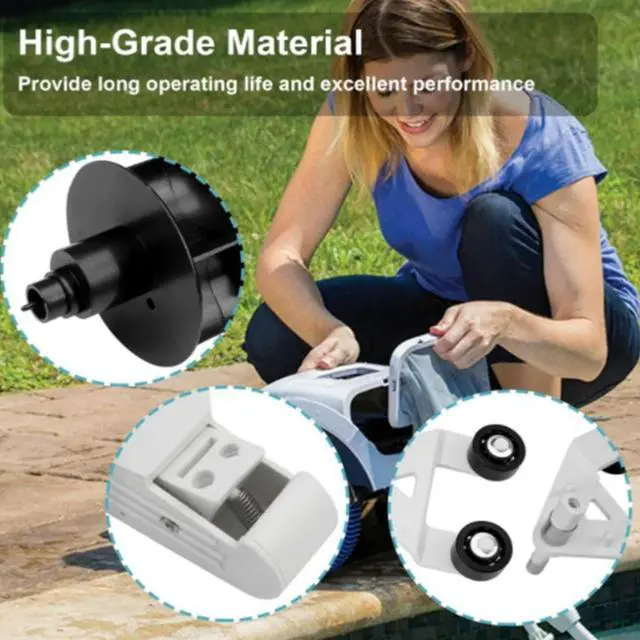 Alt view image 2 of 3 - AXV621DAT Pool Vacuum A-Frame/Turbine Kit For Hayward Aquabug Navigator Pro Wanda AXV036BP, AXV601CAT