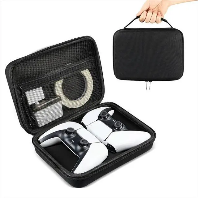 Main image of Shockproof Carrying Case for Controllers Gamepad Bag with Compartments Ideal for Gaming Accessories
