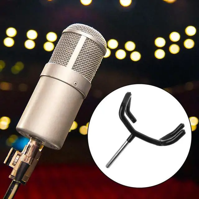 Alt view image 3 of 3 - Microphone Boom Pole Holder Mic Support Cantilever Bracket Fixing Clip, Audio Boom Cradle Mount Stand for Recording