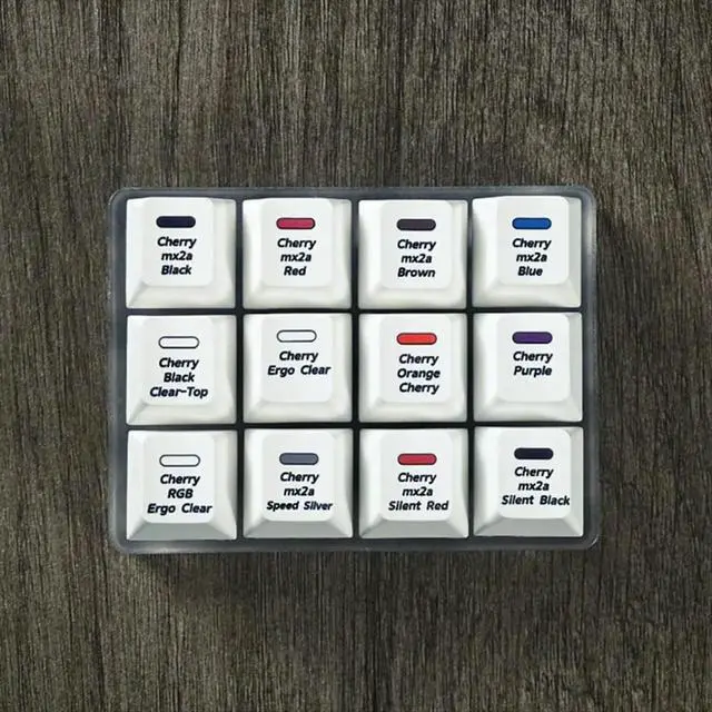 Alt view image 3 of 3 - MX2A Key Switch Tester 12-Key Mechanical Keyboard Sampler Switch Testing Tool for Mechanical Keyboard
