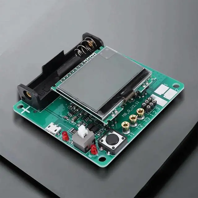 Alt view image 3 of 3 - 3.7V Meter Rechargeable Inductor Capacitor Tester Lithium Inductance Capacitance Meter DIY MG328