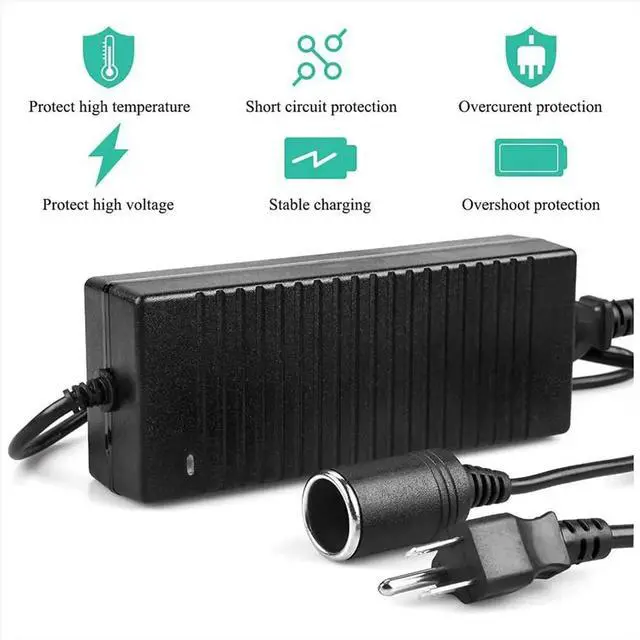 Main image of Car Power Adapter Power Convert AC Adapter DC 110V / 220V to 12V 10A Power Adapter Converter US Plug