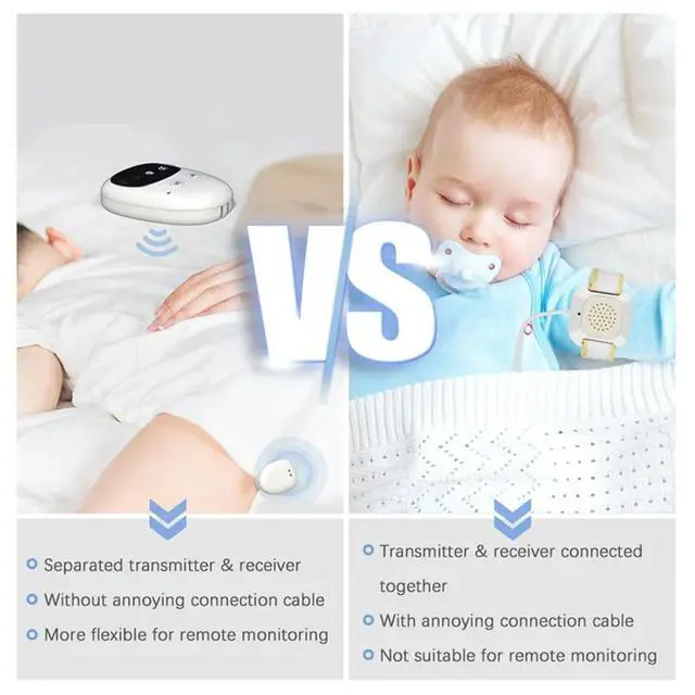 Alt view image 2 of 6 - Bedwetting Alarm Best Bed Wetting Enuresis Alarm Nocturnal Wetting Alarm Baby Children Potty Training Easy To Use