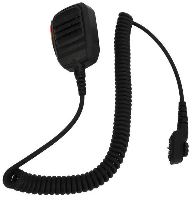 Alt view image 3 of 4 - CB Radio PTT Speaker Mic for HYT PD700 Walkie Talkie Speaker Emergency Alarm Microphone Two Way Radio Accessories