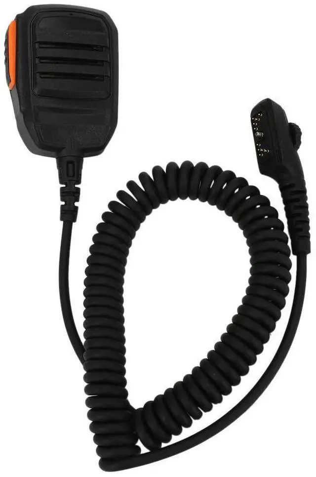 Alt view image 2 of 4 - CB Radio PTT Speaker Mic for HYT PD700 Walkie Talkie Speaker Emergency Alarm Microphone Two Way Radio Accessories