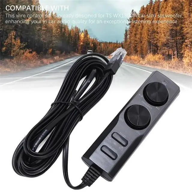 Alt view image 3 of 3 - Wire Control for WX130DA Car Stereo Subwoofer Speaker Control Cable Audio Wire Control Car Speaker Wire Control