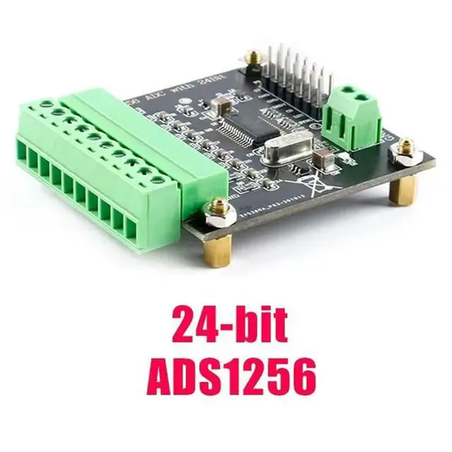 Alt view image 3 of 3 - High Precision 24-Bit ADC ADS1256 Analog-To-Digital Conversion Board Module Data Acquisition Card Converter Board