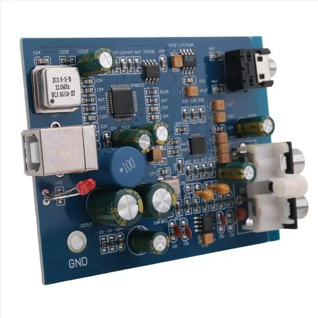 Main image of MIni USB Decoder Board ES9028K2M+SA9023 Fever Audio Sound Card Decoding Module DIY for Power Amplifiers Home Theater