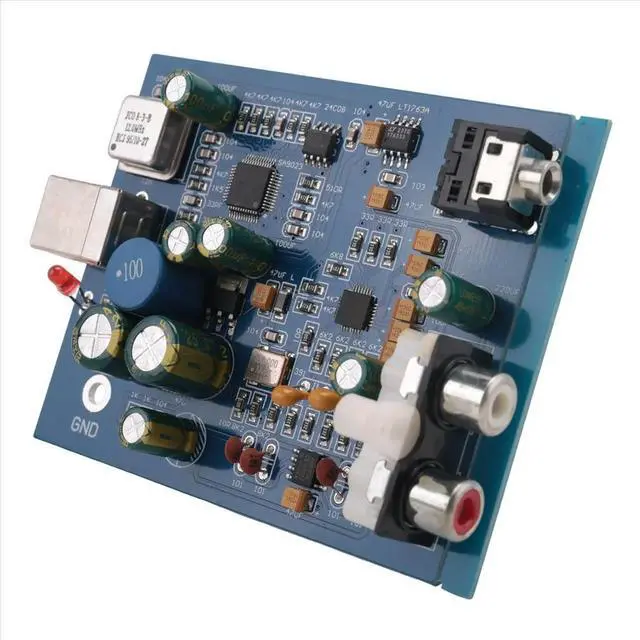 Alt view image 3 of 3 - MIni USB Decoder Board ES9028K2M+SA9023 Fever Audio Sound Card Decoding Module DIY for Power Amplifiers Home Theater
