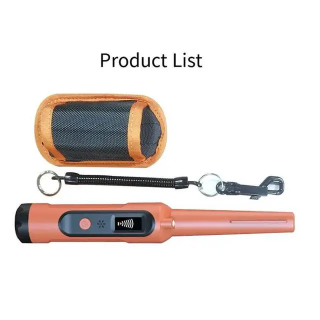 Alt view image 3 of 3 - Handheld l Detector High Accuracy l Finder 360° Detection IP68 Waterproof Design Search Black