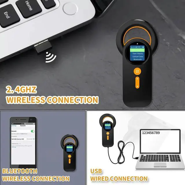 Alt view image 3 of 3 - Bluetooth Pet Micro-Chip Reader,3-In-1(2.4Ghz +Bluetooth+USB) Animal Universal Microchip-Tag Reader