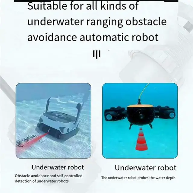 Main image of Ultrasonic Underwater Ranging and Obstacle Avoidance Sensor for Swimming Pool Robot Waterproof IP68 Detectionn Sensors A