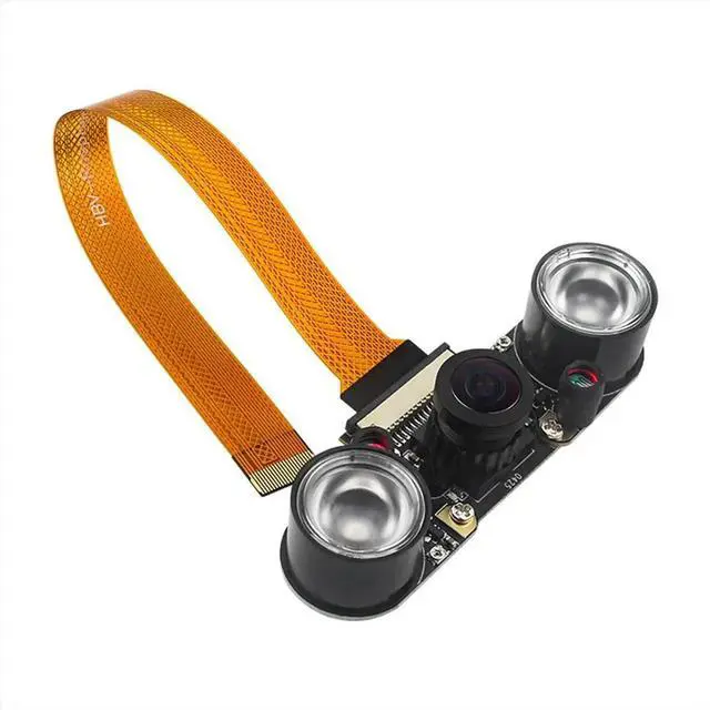 Alt view image 2 of 3 - 8MP Camera Module with Night Vision for 5 Camera IMX219 160 Degree Viewing Angle Interface Cam
