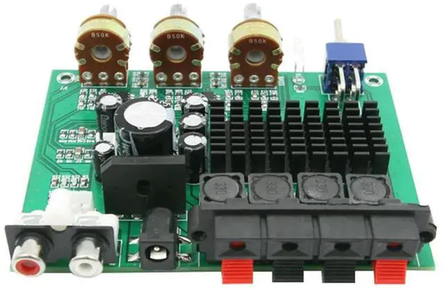 Main image of TPA3116D2 Digital Audio Amplifier Board Dual Channel 80Wx2 Stereo TPA3116 High Power Amplifier Sound Preamplifier Board