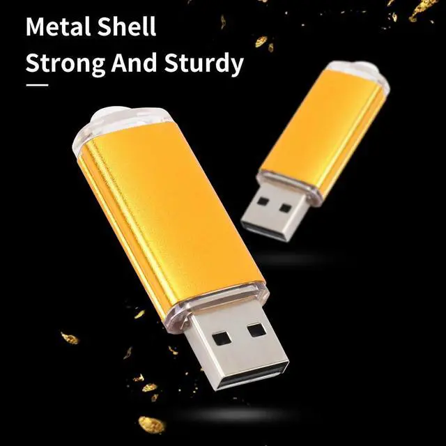 Alt view image 3 of 6 - 10 x 512MB Memory Stick USB Flash Drive USB Flash Drive USB 2.0 Gold