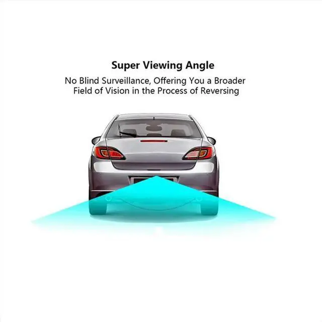 Main image of Rear View Camera Wide Degree 4.3inch TFT LCD Display or Monitor Waterproof Night Vision Reversing Backup, Monitor Camera