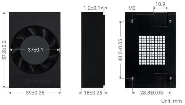 Main image of Cooling Fan -FAN-PWM Speed-Adjustable Cooler Fan Compatible for Nano / NX
