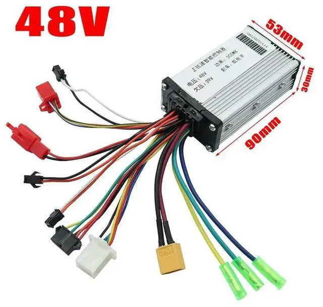 Main image of 48V 500W Controller MR-100 LCD Display Meter Dashboard+Switch Button for Electric
