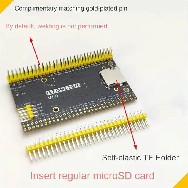 Alt view image 2 of 3 - STM32H723ZGT6 Core Board Chip STM32 STM32H723 STM32H H723ZG System Learning Development Board Demo Module