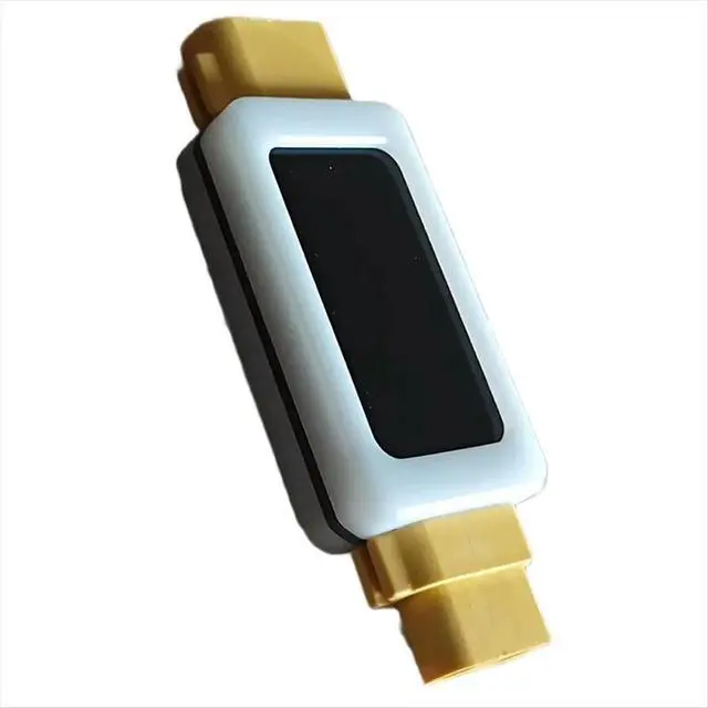 Alt view image 2 of 3 - Power Meter 80A Digital Voltmeter Ammeter with Color Screen 0-34V Voltage Temp Humidity Monitor with Backlit